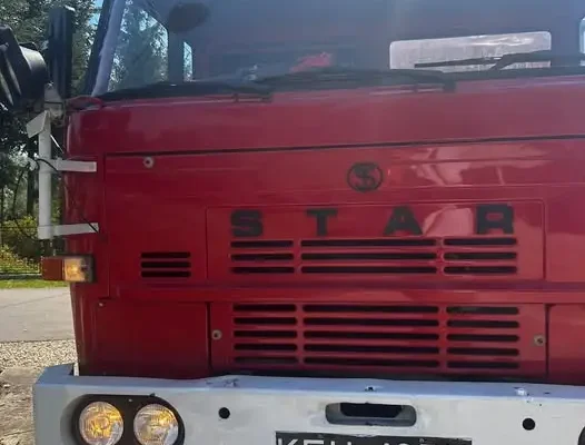 Pożar w Morawiankach: strażacy z OSP Bejsce i JRG Kazimierza Wielka w akcji