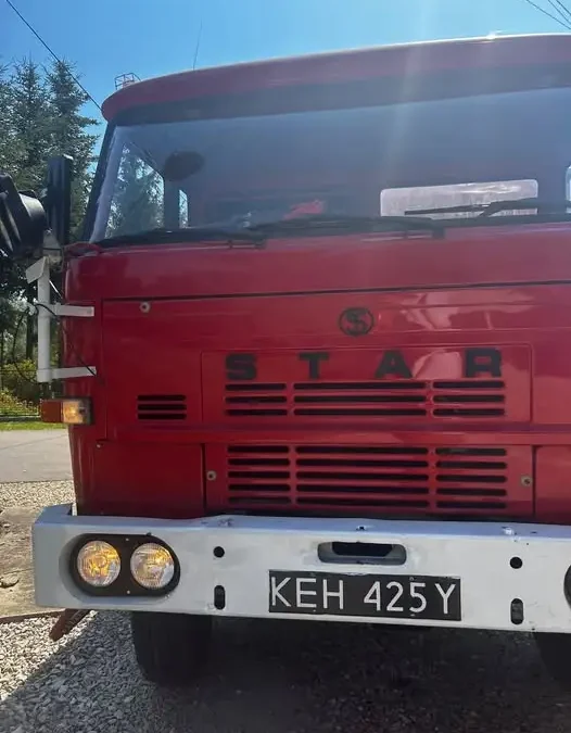 Pożar w Morawiankach: strażacy z OSP Bejsce i JRG Kazimierza Wielka w akcji