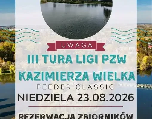 Przypomnienie o rezerwacji zbiorników 1-2 w Kazimierzy Wielkiej
