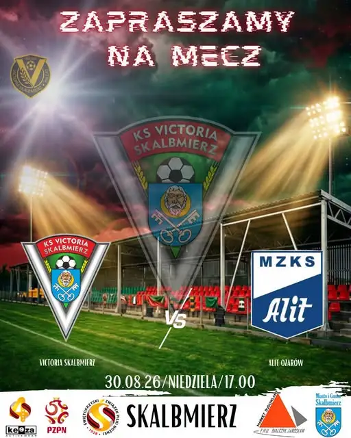 Victoria Skalbmierz vs Alit Ożarów – zapowiedź meczu 6. kolejki IV ligi