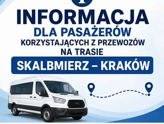 Nowy przewoźnik na trasie Skalbmierz – Kraków od września
