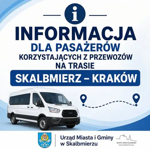 Nowy przewoźnik na trasie Skalbmierz – Kraków od września