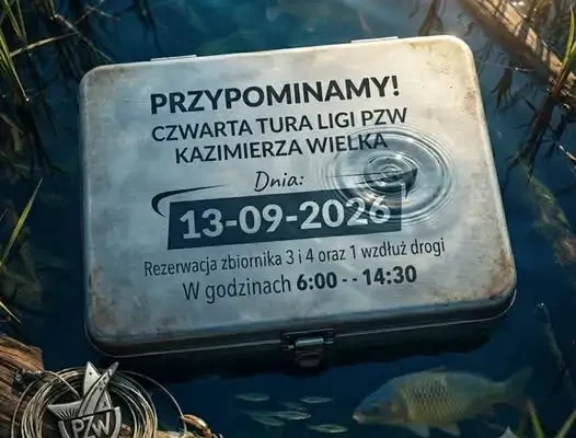 Zawody wędkarskie w Kazimierzy Wielkiej – 4. tura Ligi PZW już w niedzielę