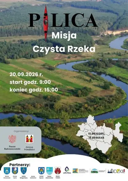 Wielkie sprzątanie Pilicy w Przedborzu – 20 września 2026