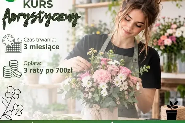 Podstawowy kurs florystyczny w Skalbmierzu – zapisy trwają