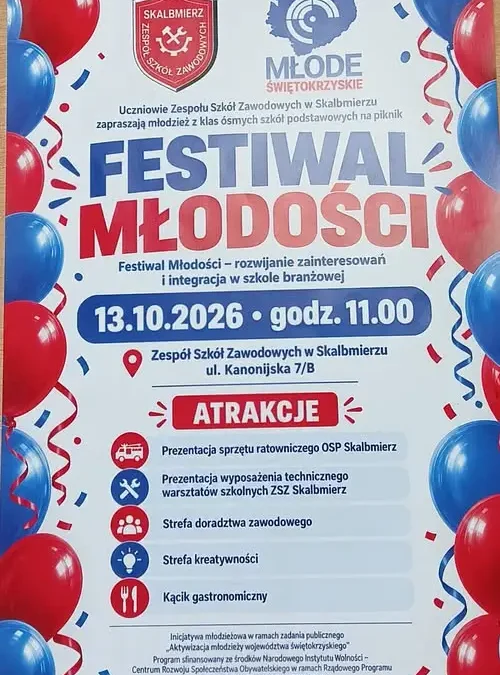 Festiwal Młodości w Skalbmierzu już za dwa dni