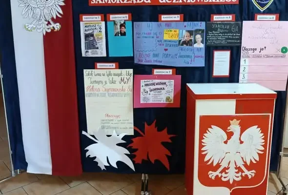 Nowy zarząd Samorządu Uczniowskiego wybrany w demokratycznych wyborach