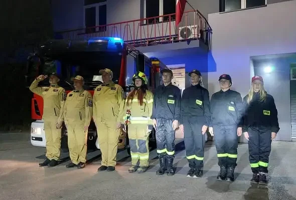 Strażacy z Niska oddali hołd kolegom, którzy zginęli na służbie