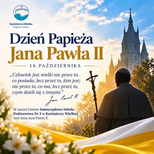 Wspomnienie św. Jana Pawła II w Kazimierzy Wielkiej – lokalne obchody Dnia Papieskiego