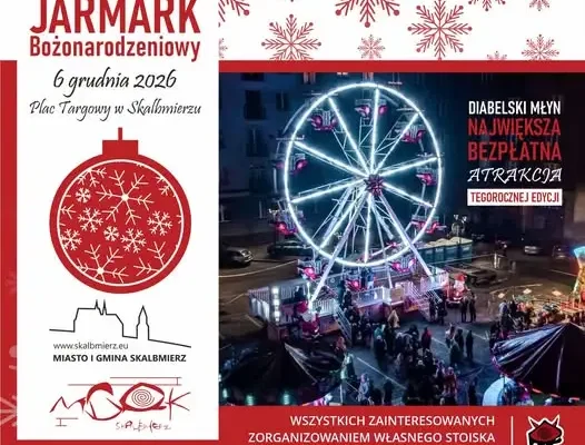 4. Skalbmierski Jarmark Bożonarodzeniowy z 16-metrowym diabelskim młynem